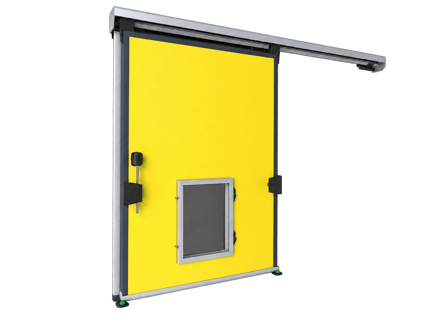 La nueva puerta para atmósfera controlada se basa en el sistema corredero TITAN y combina robustez, aislamiento térmico y un sellado específico para espacios donde la estanqueidad al aire es esencial.